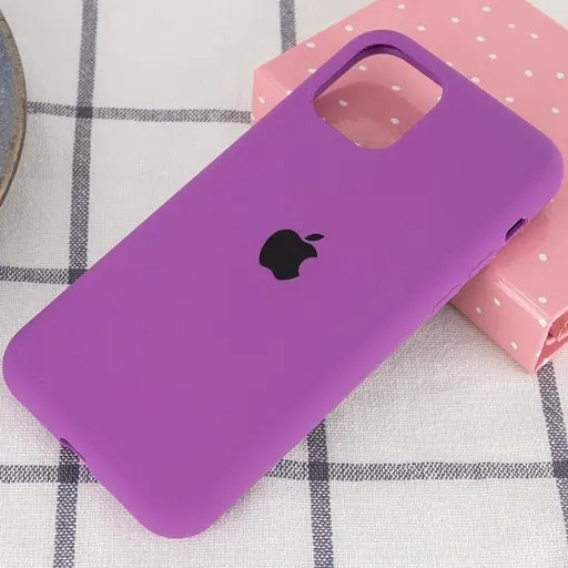 Чохол Epik Silicone Case Full Protective AA для Apple iPhone 11 Pro Max 6.5 Фіолетовий/Grape - фото 2