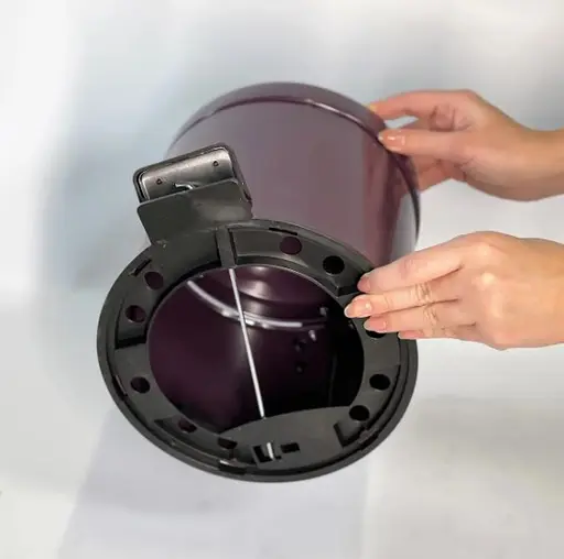 Відро для сміття з педаллю Mertinox 3 л Фіолетовий 4501.1825S.105.03  - фото 2