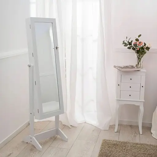 Підлогове дзеркало-шафа Chomik Paks білий - фото 9