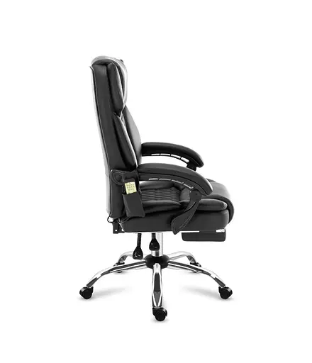 Крісло офісне Markadler Boss 6.0 Black з масажем - фото 4