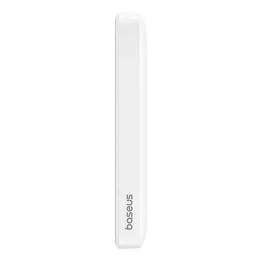 Магнітний портативний павербанк з бездротовою зарядкою Baseus Magnetic 20 W 6000 mAh для iPhone білий - фото 4