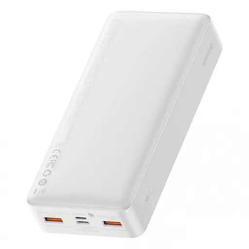 Зарядний акумулятор Baseus Bipow Digital Display 20000mAh Overseas Edition 20W PPBD050302 (Білий) - фото 3