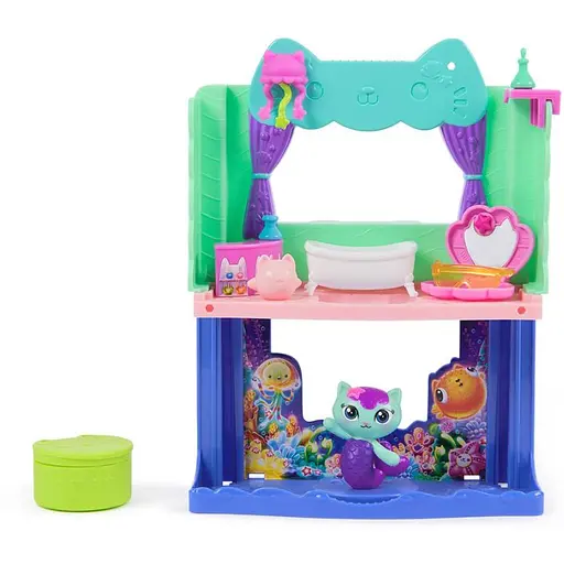 Ляльковий будиночок Gabby's Dollhouse Габбі у кіно: Балкончик-портал Спа-кімната Нявки (SM36277/6074306) - фото 3