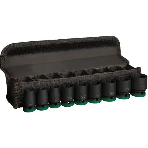 Набор ударных торцевых головок Standart 1/2, 9 шт Bosch hoz0012700 - фото 1