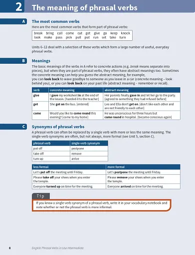 English Phrasal Verbs in Use 2nd Edition. Intermediate - фото 5