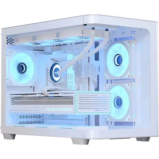 Корпус AeroCool P300C-G-WT-v1 White (ACCS-PN02033.21) [146679] - фото 1