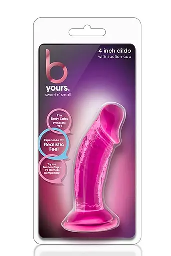 Фалоімітатор B Yours Sweet N Small 4 11.4 см рожевий - фото 5