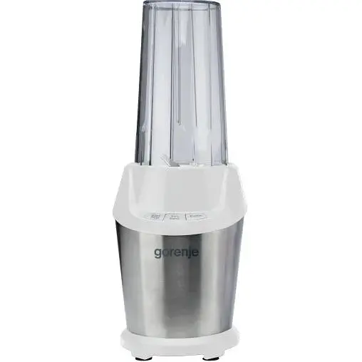 Gorenje Блендер стационарный 1000Вт, чаша-750мл, измельчитель, белый-нерж