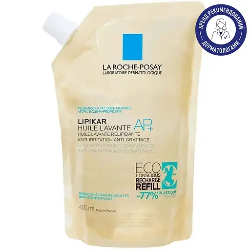 Олія для душу та ванни La Roche-Posay Lipikar Huile Lavante AP+ 400 мл - фото 2