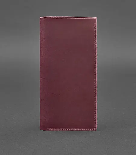 Кожаный тревел-кейс 3.1 бордовый Crazy Horse - фото 1