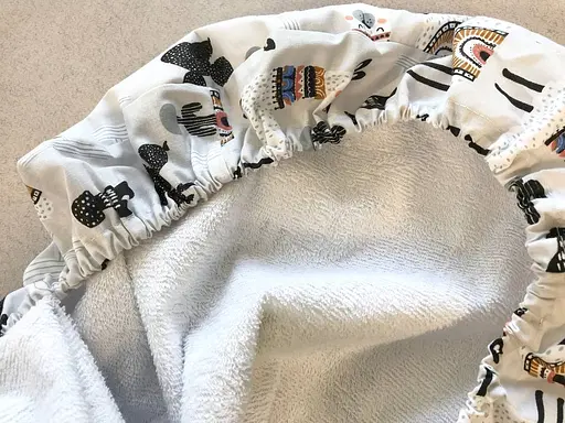 Непромокаемая простынь Moontime в коляску "Ламы" - фото 2