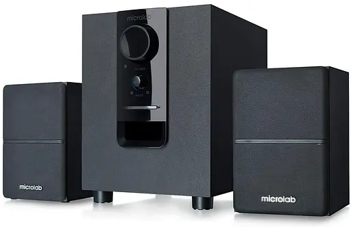 Акустическая система Microlab 2.1 M-106 Black (M-106) - фото 1