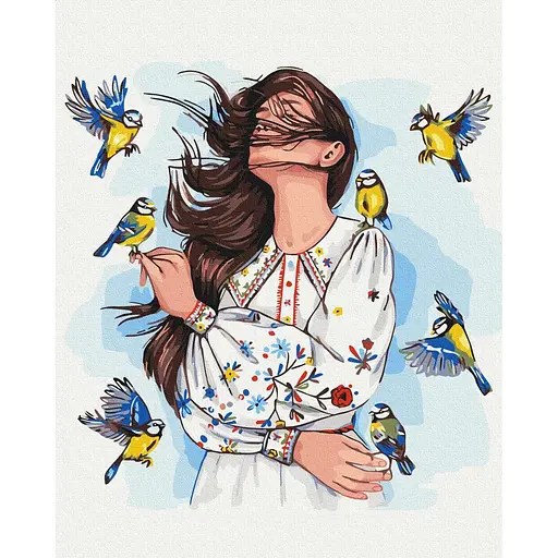 Картина по номерам на підрамнику Brushme Співає вітер, Alla Berezovska - фото 1