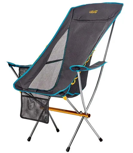 Крісло розкладне Uquip Infinity Lounger Grey (244047) (DAS303225) - фото 3