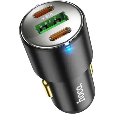 Автомобильное зарядное устройство Hoco NZ6 USB/2Type-C 45W 3.0A