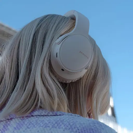 Бездротові навушники Proove Tender, Headset, ANC, AUX, BT5.0, 300mAh, 18h, beige UA UCRF - фото 8