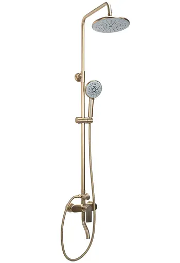 Душова система Rea Verso Brushed Gold з виливом REA-P9146, Золотий - фото 7