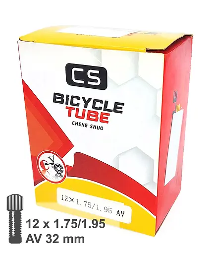 Камера велосипедна CS 12x1.75/1.95 AV 32 мм (G0001372) - фото 3
