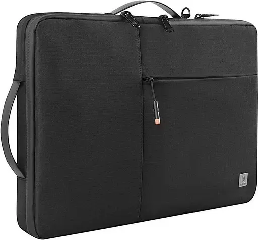 Сумка для ноутбука WiWU Alpha Double Layer Sleeve для MacBook 16/15.6" (Black) [53717] - фото 2
