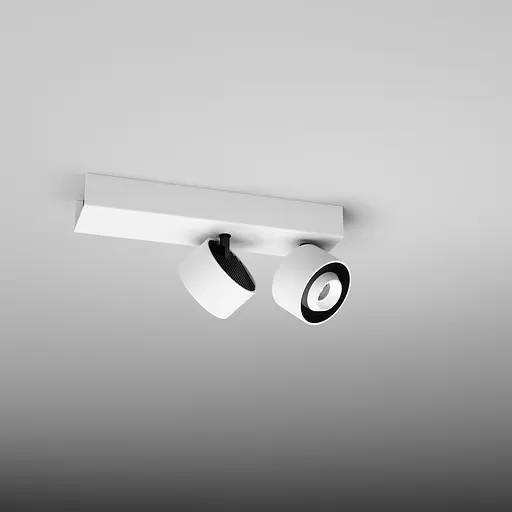 Накладний світильник Skarlat RSLC74126-2 2x7W WH+BK 4000K - фото 5