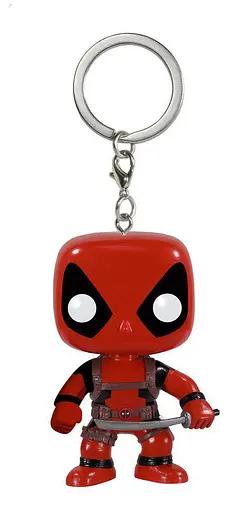 Коллекционная фигурка брелок Funko Дэдпул Marvel Deadpool 4 см DP 20 - фото 2