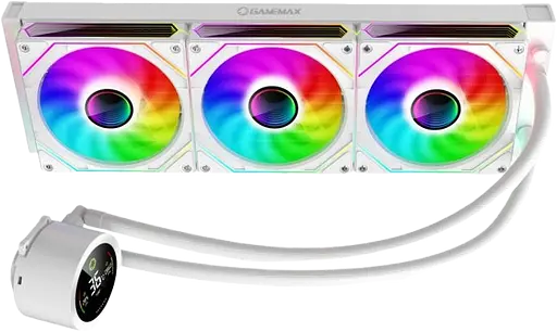 Водяне охолодження GameMax IceBurg 360 Digital ARGB White