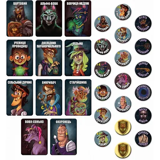 Настільна гра "Остання ніч: Світанок" Games7Days WDB01UA 11 карток ролей - фото 5