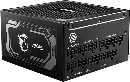 Блок питания MSI MAG A1000GL PCIE5 1000W 80+ Gold (MAG A1000GL PCIE5)