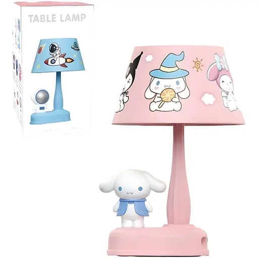 Детская настольная лампа Cinnamoroll розовая (343D)