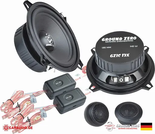 Компонентна акустична система Ground Zero GZIC 16X