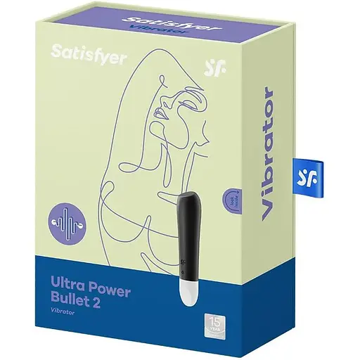 Віброкуля на акумуляторі Satisfyer Ultra Power Bullet 2 Black - фото 6