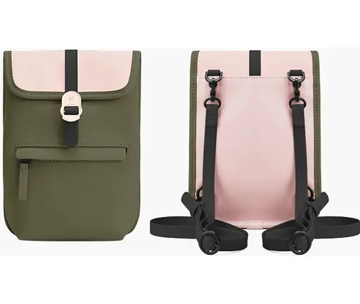 Рюкзак 90fun NINETYGO & NABI Urban MILAN Series Bag зелений - фото 3