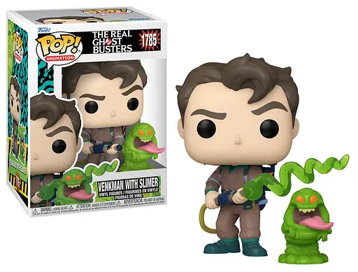 Фігурка Funko Pop Мисливці за привидами Венкман і Лизун The Real Ghostbusters Venkman 10 см TRG V S 1785
