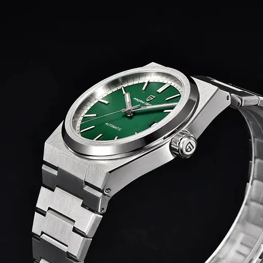 Наручные часы мужские PD-1753 Silver-Green Pagani Design acs0031192 - фото 3