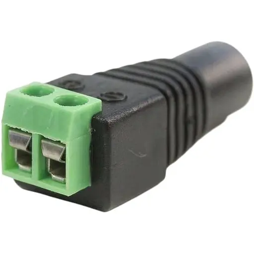 Роз'єм живлення під гвинт для камер відеоспостереження (мама) Grace Security PWC-01