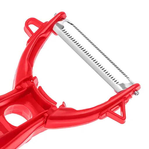 Ніж економка овочечистка для тонкого чищення овочів та фруктів Принцеса кухні , Zauberg Помаранчевий 87814 - фото 8