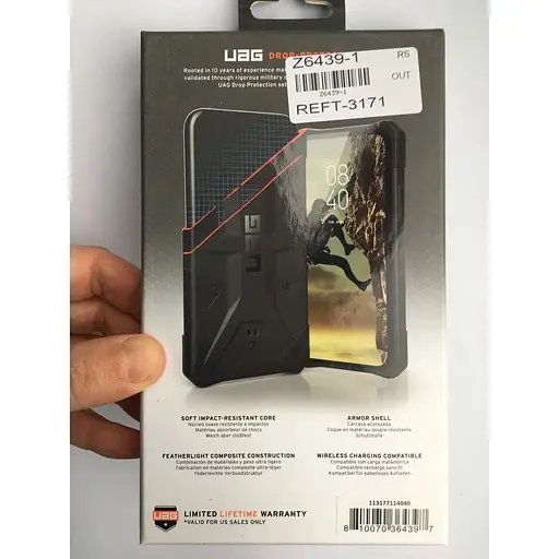 Оригінальний протиударний чохол UAG Pathfinder для iPhone 13 / iPhone 14 (6.1") Black 113177114040 - фото 4