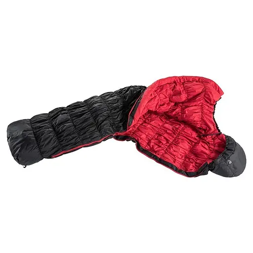 Спальник Deuter Exosphere 0° 2021 Black-Fire L лівий (3700221 7530 1) - фото 2