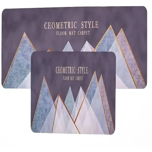 Набір килимків для кухні Yiwu HP-42-13CS geometric style 99х38 см / 57х38 см 2 шт. - фото 1