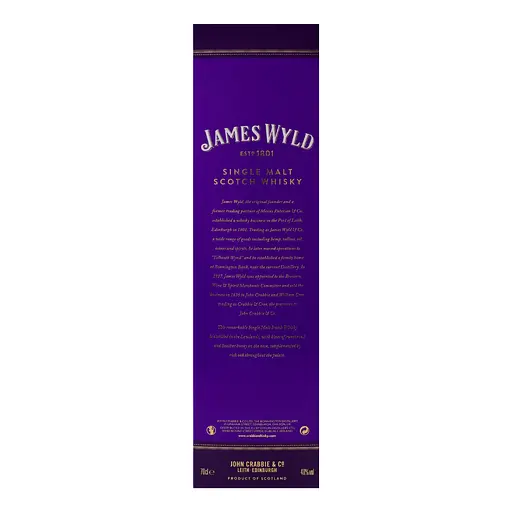 Віскі James Wyld Single Malt Scotch Whisky 40% 0.7 л в подарунковій упаковці - фото 6