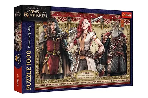 Пазл Війна Рогірімів - Володар перснів - 1000 шт. TREFL 10937