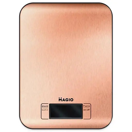 Электронные весы для взвешивания продуктов Magio MG-798 с LCD дисплеем сенсорные весы для дома до 5кг. - фото 1