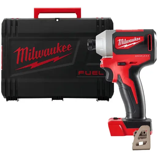 Ударный аккумуляторный винтоверт Milwaukee M18 BLID2-0X 18В 1700-3400 об/мин 180 Нм кейс 1.7 кг без АКБ и ЗП
