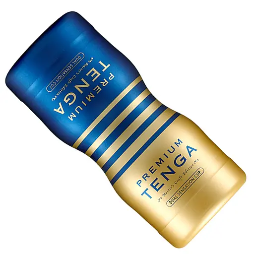 Двосторонній мастурбатор Tenga Premium Dual Sensation Cup білий - фото 4