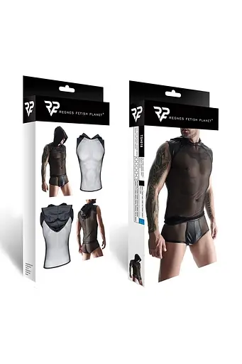 Чоловіча футболка з рукавами Regnes Fetish Planet XL (чорний) - фото 7