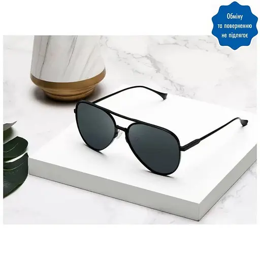 Окуляри Mijia Pilot Sunglasses UV400 (TYJ02TS DMU4053TY) Dark-Grey - фото 6