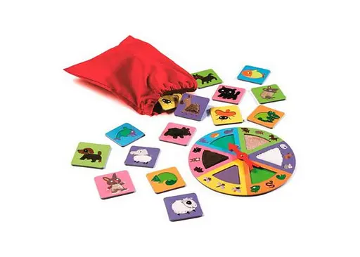 Настольная игра Djeco Тактильное лото. Животные (Tactilo loto Animals) (DJ08129) - фото 5