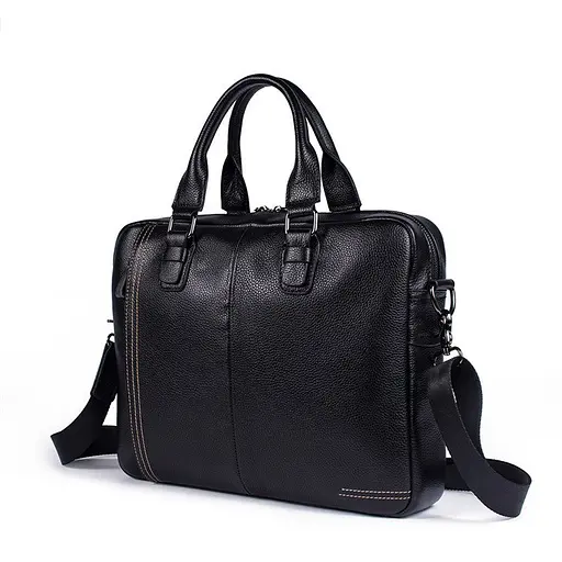 Чоловіча шкіряна сумка Vintage 36х29х6 см sum0015032 - фото 1