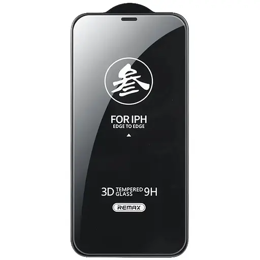 Захисне скло Remax 3D GL-27 для Apple iPhone 12 Pro/12, 6.1 Чорний - фото 2
