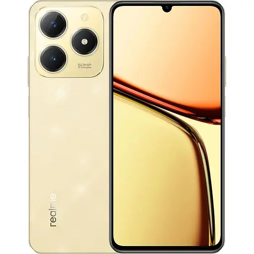 Смартфон Realme C61 6/128Gb Sparkle Gold NFC UA UCRF